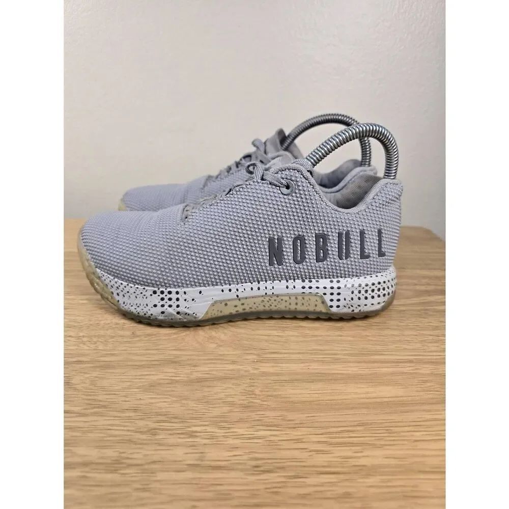 NoBull Superfabric Trainers Women's Size 6 Gym Workout Shoes Gray